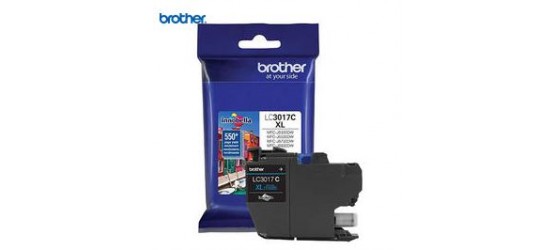 Brother LC3017XL Cyan High Yield Original Inkjet Cartridge